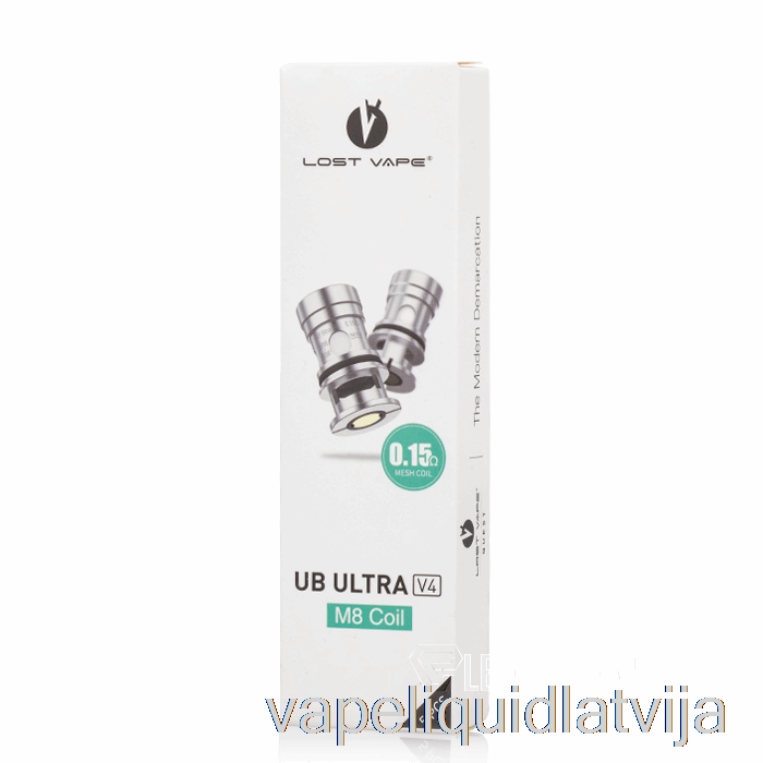 Pazaudētas Vape Ultra Boost Rezerves Spoles [v4] 0.15ohm M8 Spoles Vape šķidrums